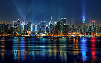 Hamilton Park, New York Skyline HD wallpaper