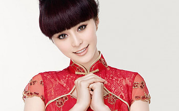 Fan Bingbing, white, model, asian, girl, actress, hand, woman, red HD wallpaper