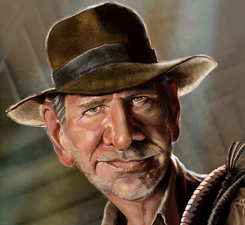 Dr.Jones, abstract, indiana jones, cg, fantasy, harrison ford HD wallpaper