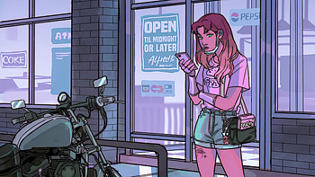 Trying To Call You, artist, artwork, digital-art HD wallpaper