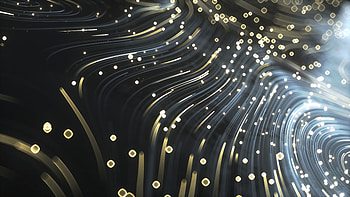 Abstract, Sparks, Wavy, Stripes, Streaks HD wallpaper