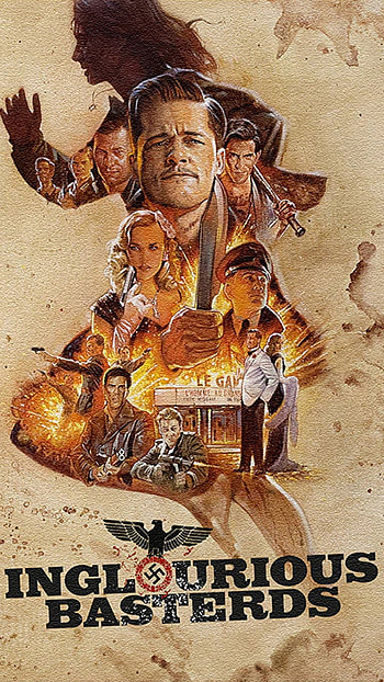 INGLOURIOUS BASTERDS, 2009, basters, quentin, tarantino HD phone wallpaper