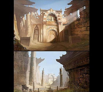 Artwork Gallery, artwork, pop, environment, prince of persia, gallery, video game, art, ubisoft HD wallpaper