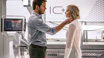 Passengers movie, Jennifer Lawrence, Chris Pratt, Best movies HD wallpaper