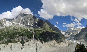 Glacier, Mountains, , Mountain, Alps HD wallpaper