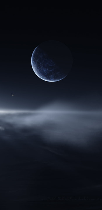 Subzero Tranquility, Sci Fi, planet HD phone wallpaper