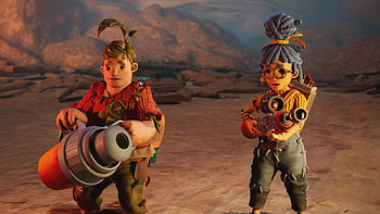 It Takes Two, Stier's challenging level, Cooperative gaming adventure, Epic teamwork HD wallpaper