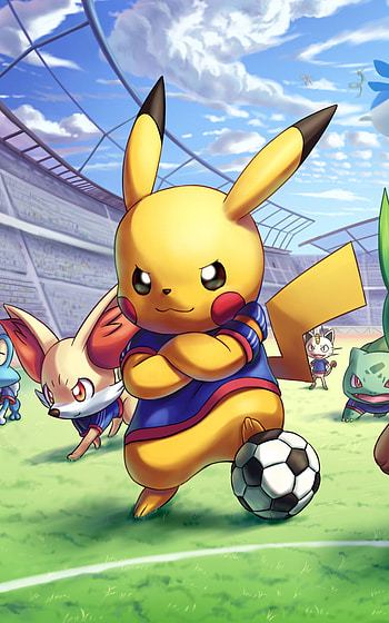 Pokemon League, Pikachu, Anime, Pokemon HD phone wallpaper
