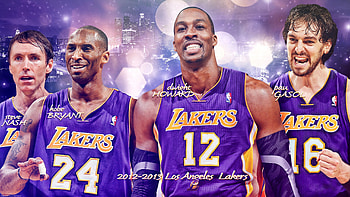 Los Angeles Lakers Big 4 HD wallpaper