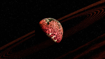 Mysterious Planet In Dark Space, dark, space, planet, artist, artwork, digital-art HD wallpaper