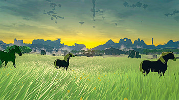 The Legend of Zelda: Tears of the Kingdom — Hyrule Dawn, The Legend of Zelda: Tears of the Kingdom HD wallpaper