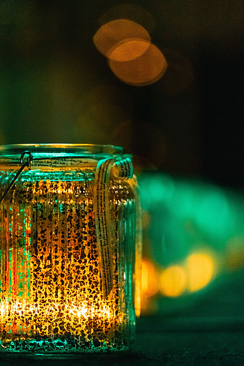 Bank, Glare, Miscellanea, Miscellaneous, Blur, Smooth, Glass, Jar, Bokeh, Boquet HD phone wallpaper