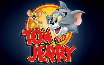 Tom and Jerry logo , , High definition, Distinctive branding HD wallpaper