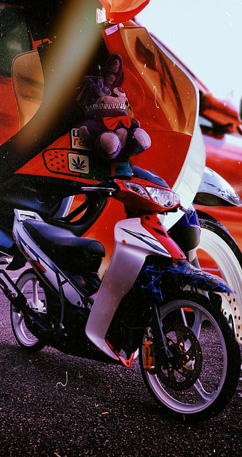 125zr, automotive lighting, motorcycle, yamaha, brembo, balap HD phone wallpaper