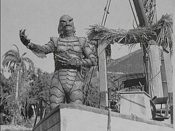 CREATURE FROM THE BLACK LAGOON, dancing, creature, water, movie HD wallpaper