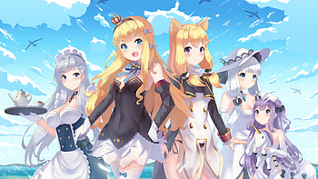 Azur Lane, Lane, girl, Anime, Azur HD wallpaper