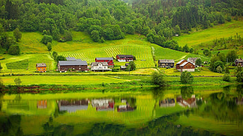Immersive landscapes, Norwegian wonder, Ultra , Impressive background HD wallpaper