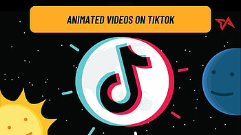 Animated videos, TikTok platform, Creative expression, Social media HD wallpaper