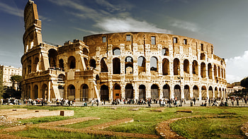 Lazio, Colosseum Rome Italy , Travel architecture HD wallpaper