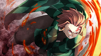 Hinokami Kagura Tanjiro Kamado Demon Slayer Kimetsu no Yaiba HD wallpaper