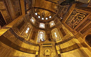 Hagia Sophia, Majestic structure, Architectural marvel, backgrounds HD wallpaper