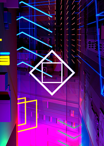 Miscellanea, Miscellaneous, Multicolored, Motley, Neon, Design, Glow, Space HD phone wallpaper