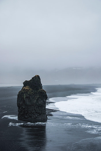 Nature, Waves, Coast, Fog, Lump HD phone wallpaper