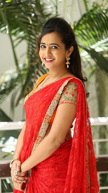 Lasya Manjunath, telugu actress, anchor HD phone wallpaper