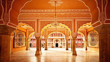 Jaipur, India Palace HD wallpaper