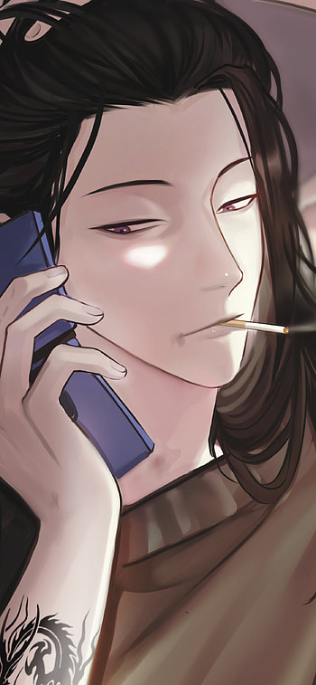 Suguru Geto: Midnight Call / Quiet Smoke Geto / Jujutsu Kaisen Art, Suguru Geto, Anime, Jujutsu Kaisen HD phone wallpaper