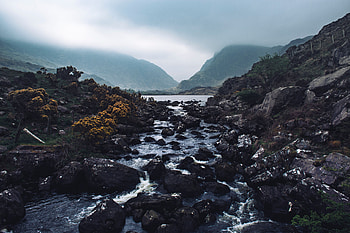 Nature, Rivers, Stones, Flow HD wallpaper
