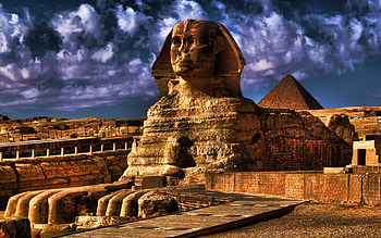 Egyptian Landmarks, Giza Sand Dunes, R , Great Sphinx HD wallpaper