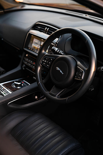 Jaguar, Cars, Car, Steering Wheel, Rudder, Salon HD phone wallpaper