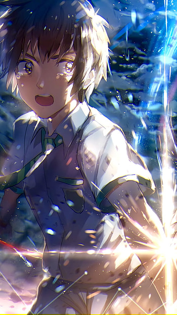 Your Name., Taki Tachibana, Mitsuha Miyamizu, Anime HD phone wallpaper