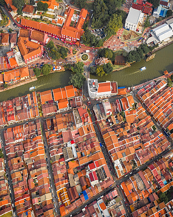 Cities, Rivers, City, Building, Roof, Roofs HD phone wallpaper