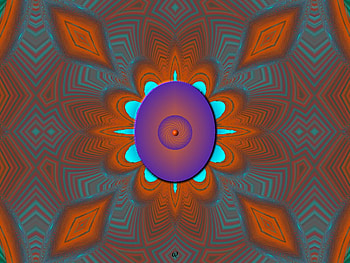 Caught in the Vortex, eye candy, abstract, 3d, fractal, collage HD wallpaper