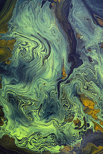 Abstract, Divorces, Multicolored, Motley, Paint, Liquid, Fluid Art, Mixing HD phone wallpaper