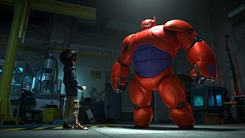 Big Hero 6, Animated film, Marvel superheroes, Hi-tech gadgets HD wallpaper