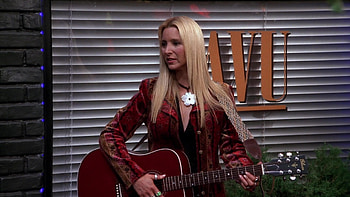 Phoebe Buffay, TV Shows, Gibson guitar, Friends episode HD wallpaper