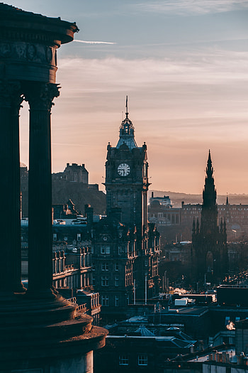 Edinburgh Skyline, Snaps from Edinburgh, Captivating graphy, Travel memories HD phone wallpaper
