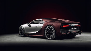 Bugatti Chiron Matte Carbon, bugatti-chiron, bugatti, cars, behance HD wallpaper