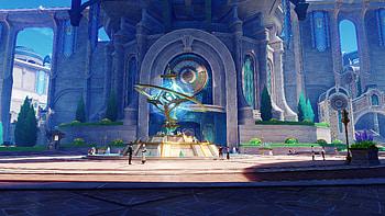 Genshin Impact Ultra – Epic In-Game Fantasy Scene, video game, Genshin Impact HD wallpaper