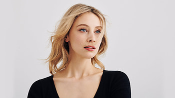 Sarah Gadon, beautiful, blonde, 2018 HD wallpaper