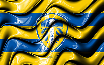 Leeds United FC, flag, lufc, logo, football HD wallpaper