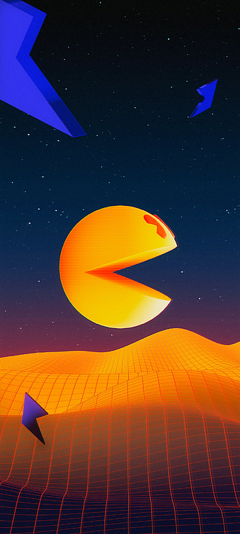 Nord 2 pac man, oneplus, pacman HD phone wallpaper