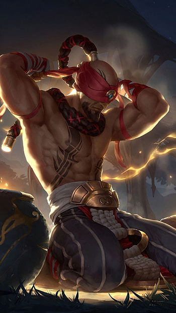 Lee Sin (LoL), Lor, Garen, Anime HD phone wallpaper