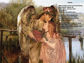 Kissed By An Angel, angel kiss, an angles kiss, kissed angel HD wallpaper