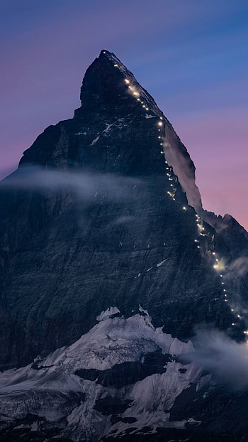 Matterhorn , , Sunrise, Switzerland HD phone wallpaper