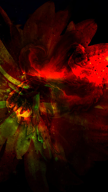 Abstract, Dark, Divorces, Paint, Fluid Art HD phone wallpaper