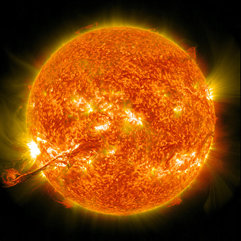 Universe, Sun, Shine, Light, Bright, Flash, Glow, Outbreaks HD phone wallpaper